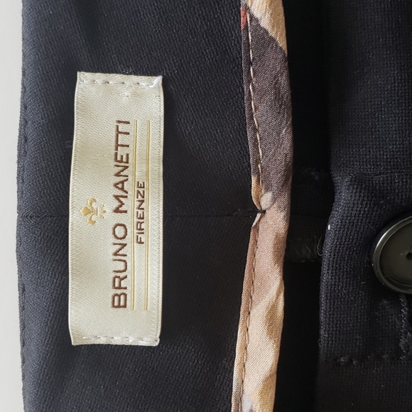 Bruno Manetti Casual Pants Size 44 IT Size 6 US Ankle Zippers Stretch Equestrian - Picture 3 of 8